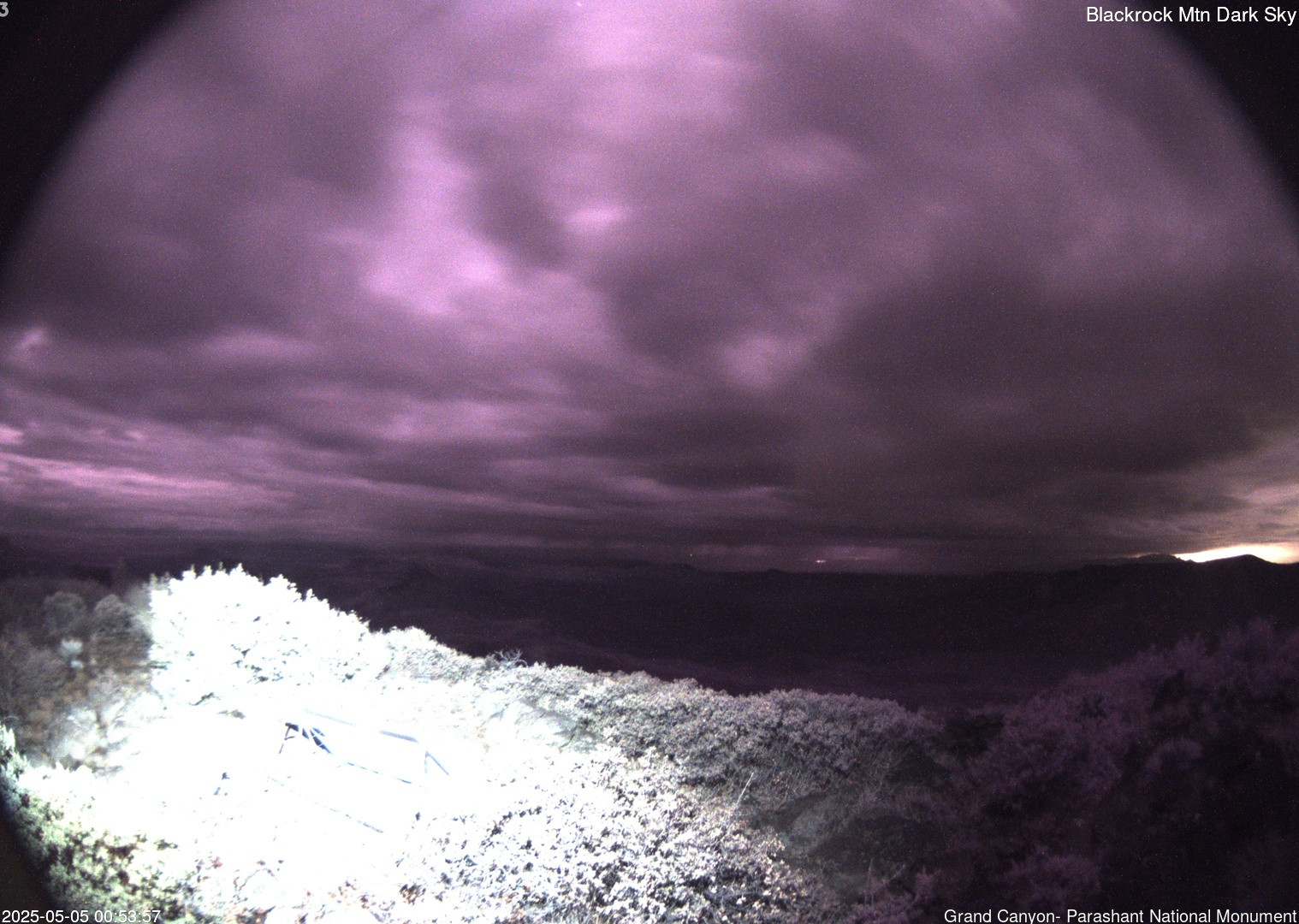 time-lapse frame, Blackrock - Dark Sky webcam