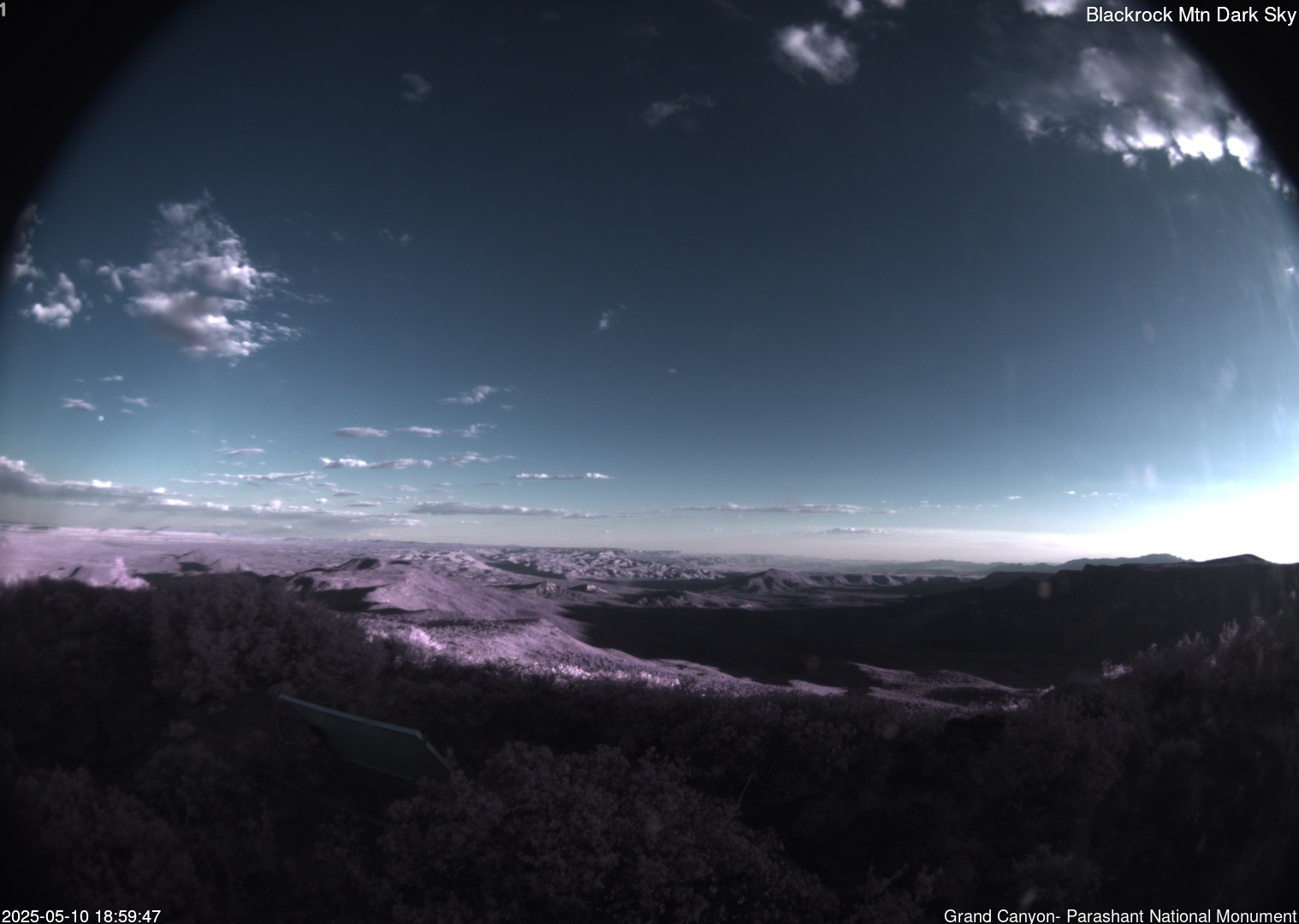 time-lapse frame, Blackrock - Dark Sky webcam