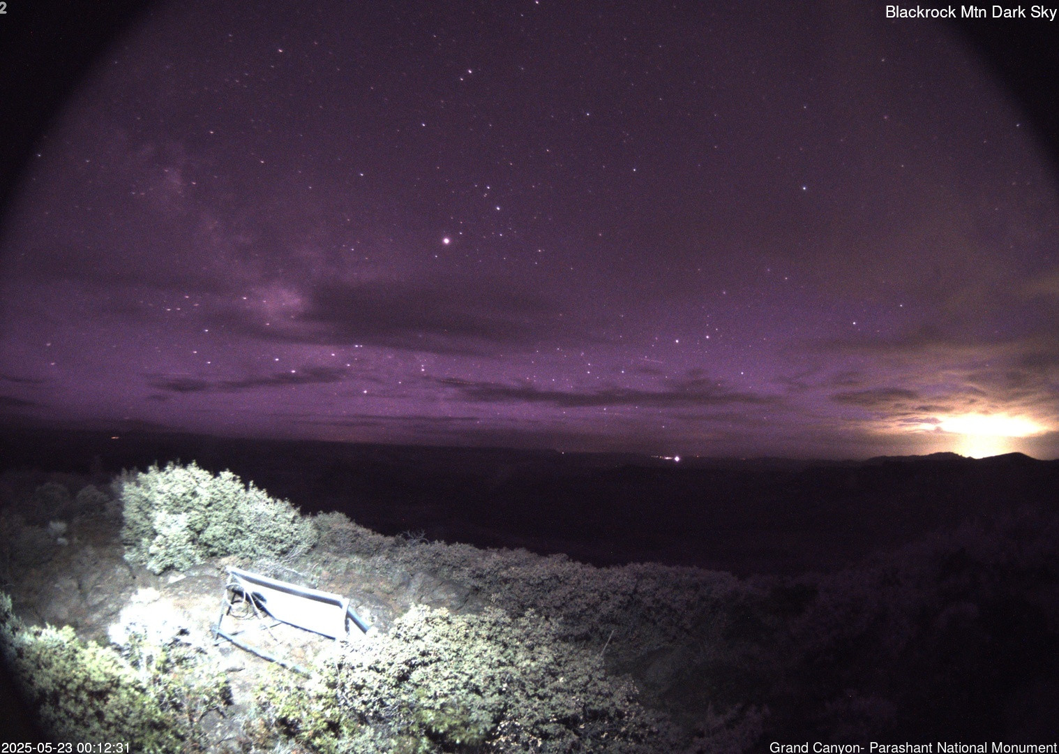 time-lapse frame, Blackrock - Dark Sky webcam