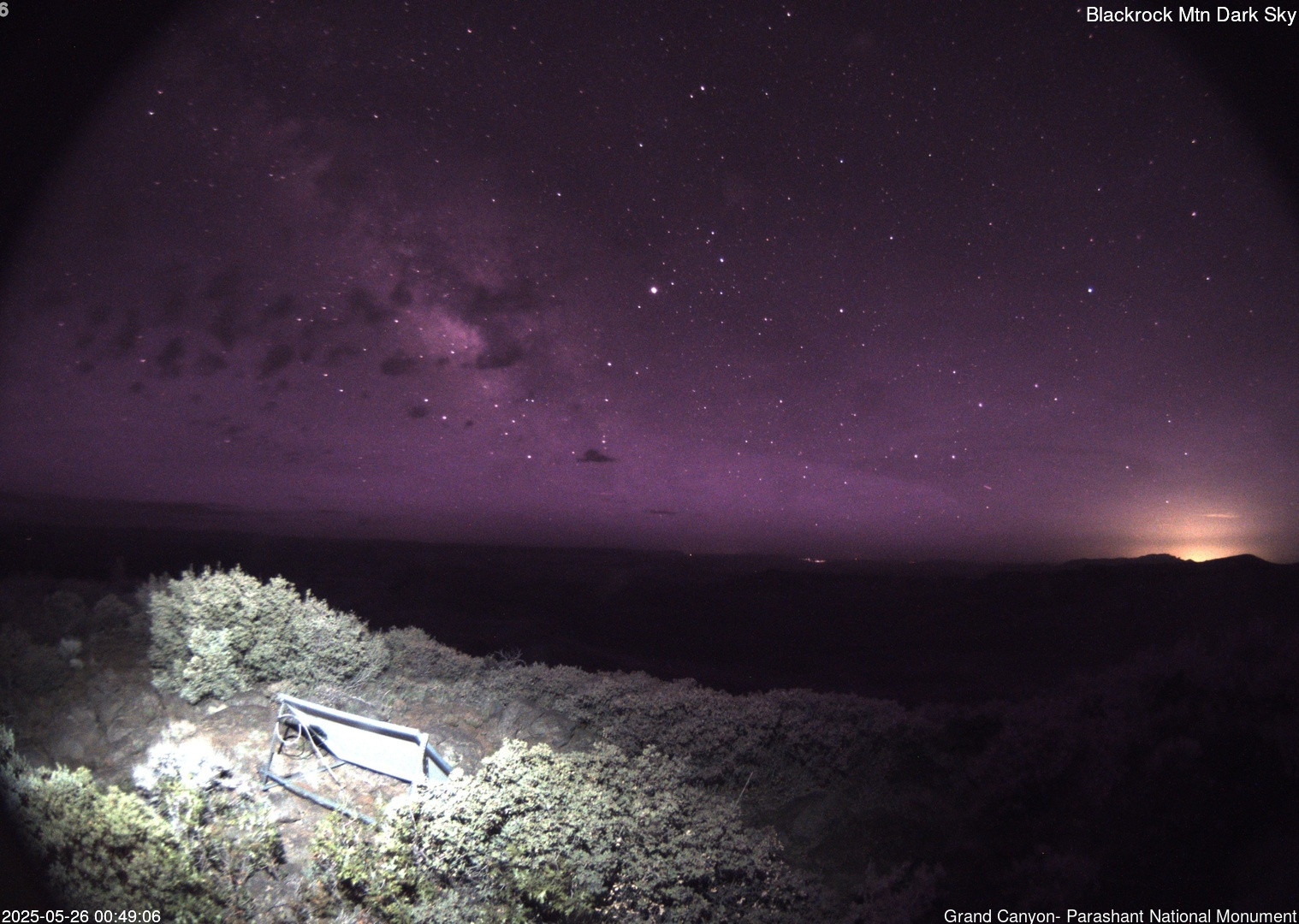 time-lapse frame, Blackrock - Dark Sky webcam