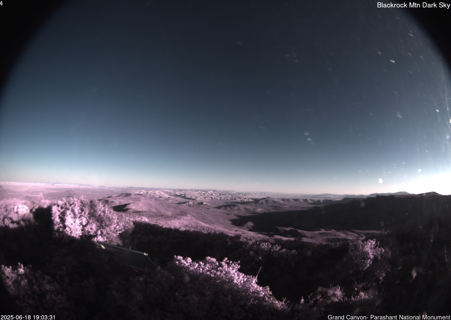 time-lapse frame, Blackrock - Dark Sky webcam