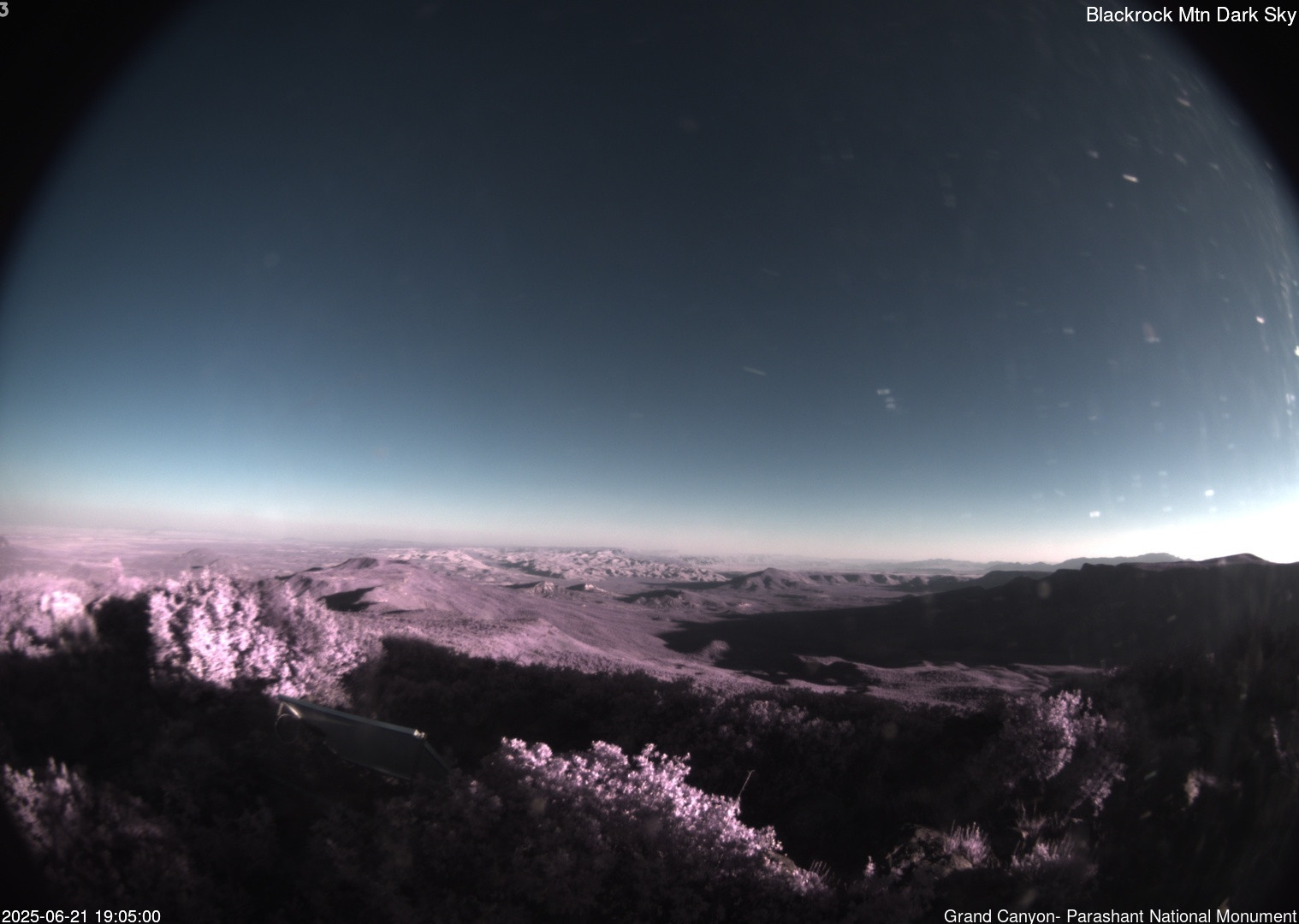 time-lapse frame, Blackrock - Dark Sky webcam