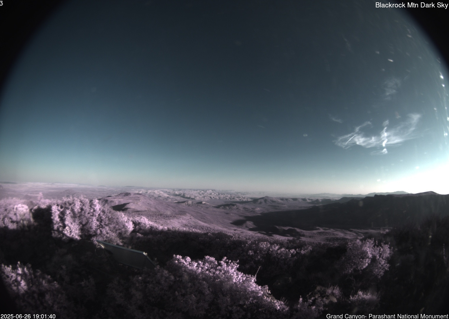 time-lapse frame, Blackrock - Dark Sky webcam