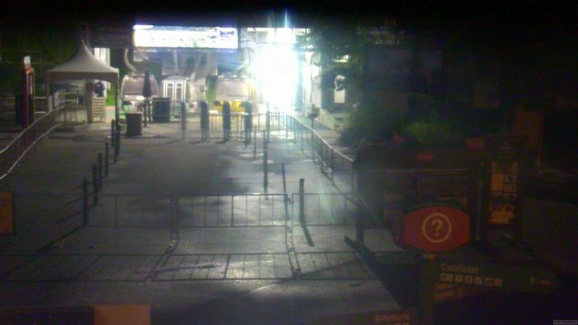 time-lapse frame, Tremblant Base Sud webcam