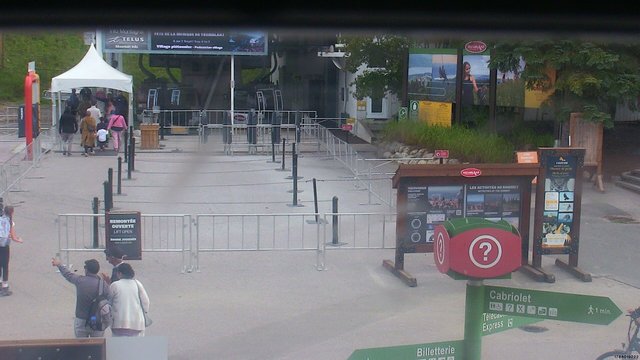 view from Tremblant Base Sud on 2026-08-29