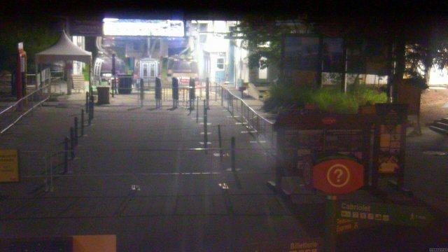 time-lapse frame, Tremblant Base Sud webcam