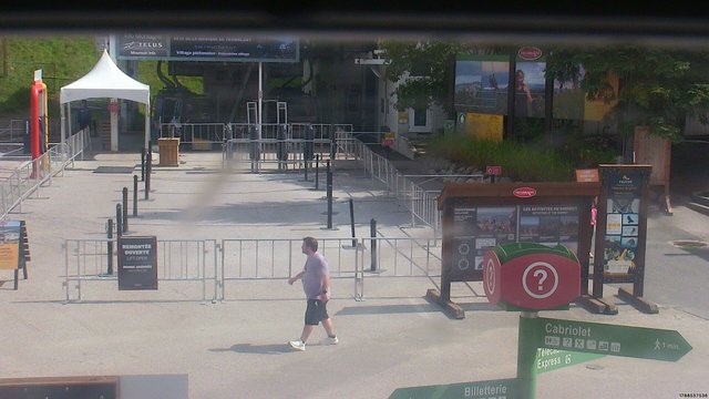 view from Tremblant Base Sud on 2026-09-04