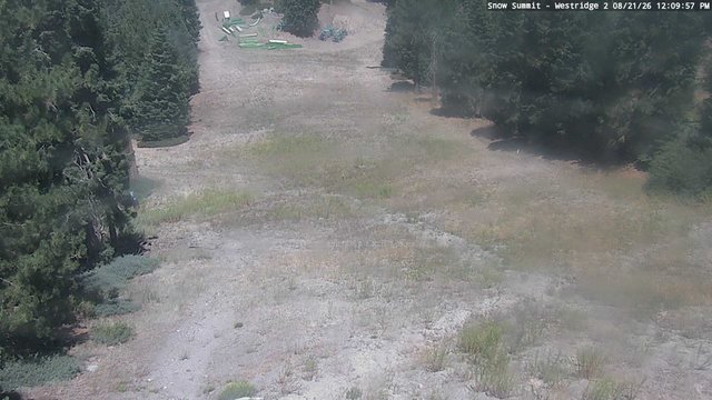 view from Snow Summit West Ridge on 2026-08-21