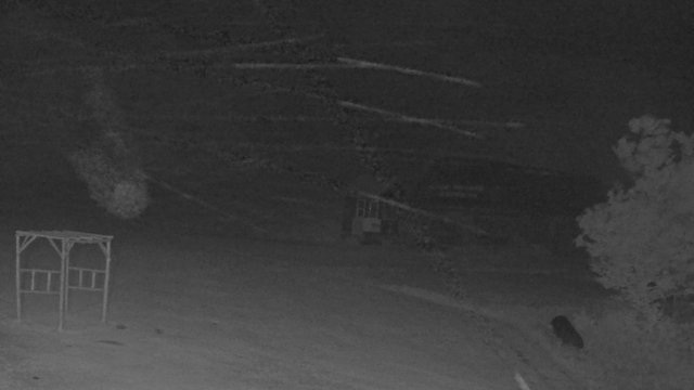 time-lapse frame, Sugarbush Slide Brook Lift webcam