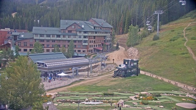 view from Winter Park Base on 2026-08-22