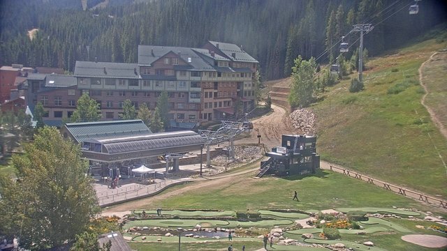 view from Winter Park Base on 2026-08-24