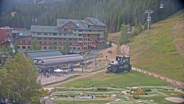 view from Winter Park Base on 2026-08-31