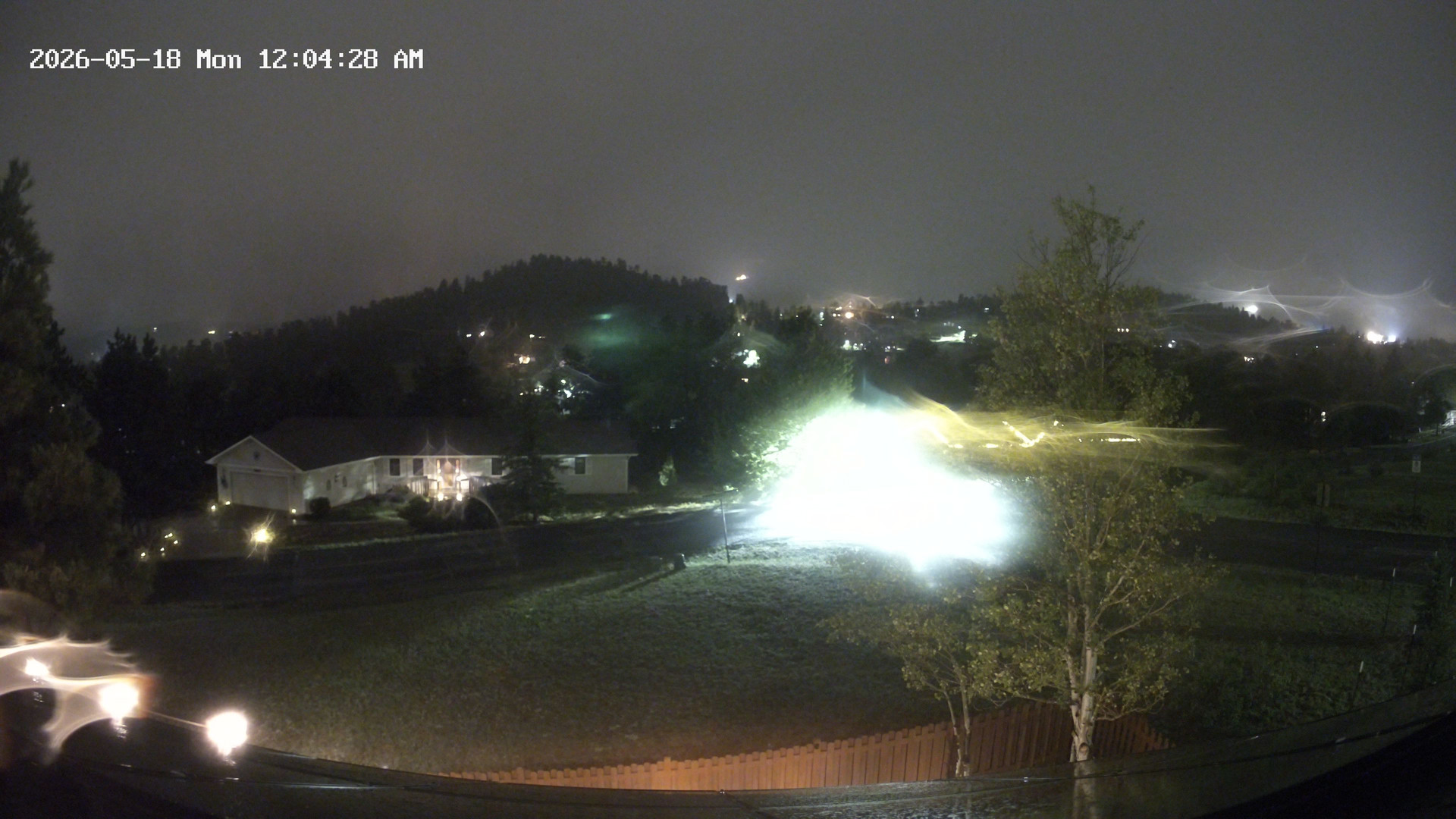 time-lapse frame, Estes Cam webcam