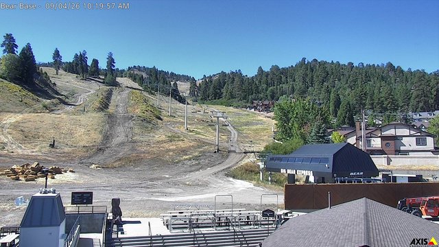 time-lapse frame, Bear Mountain Base webcam