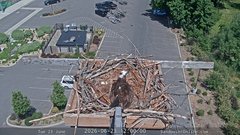 view from Sandpoint Online - Osprey Nest Time-lapse on 2026-06-23