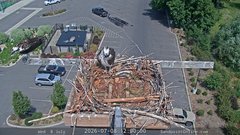 view from Sandpoint Online - Osprey Nest Time-lapse on 2026-07-08
