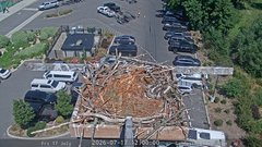 view from Sandpoint Online - Osprey Nest Time-lapse on 2026-07-17