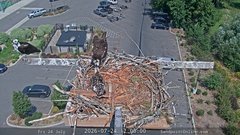 view from Sandpoint Online - Osprey Nest Time-lapse on 2026-07-24