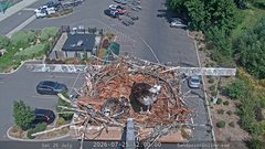 view from Sandpoint Online - Osprey Nest Time-lapse on 2026-07-25