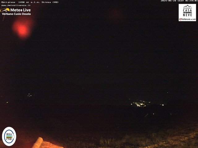 time-lapse frame, Mottarone nord webcam