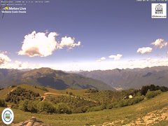 view from Mottarone nord on 2026-06-03