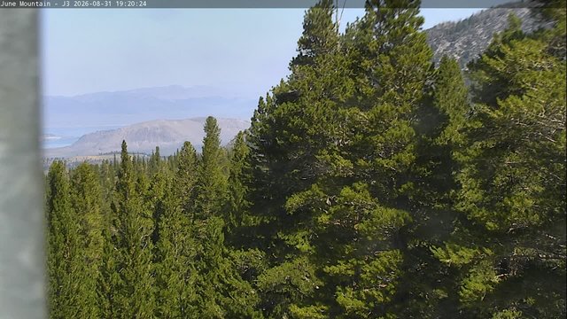 view from Mammoth June Mountain Summit on 2026-08-31