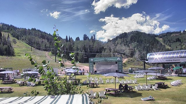 view from Deer Valley Silver Lake Lodge on 2026-08-17
