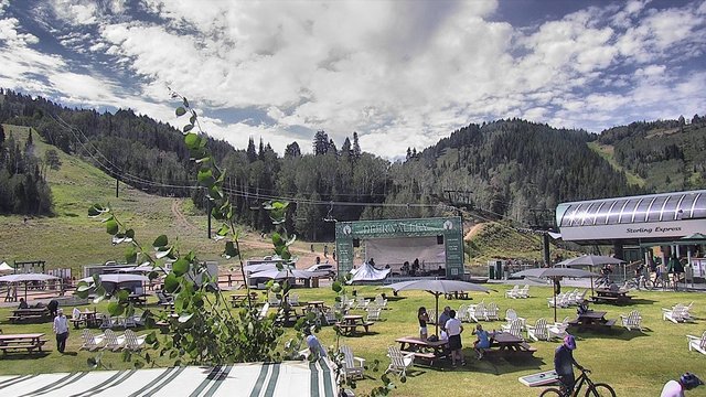 view from Deer Valley Silver Lake Lodge on 2026-08-21