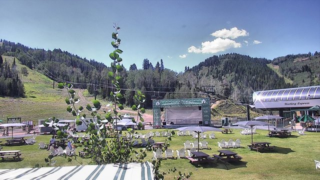 view from Deer Valley Silver Lake Lodge on 2026-08-27