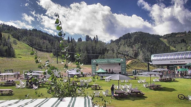 view from Deer Valley Silver Lake Lodge on 2026-08-30