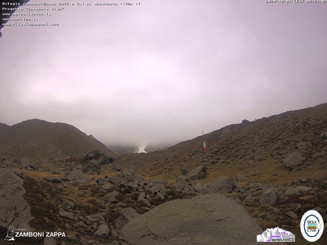 time-lapse frame, Inverno 2020-2021 webcam