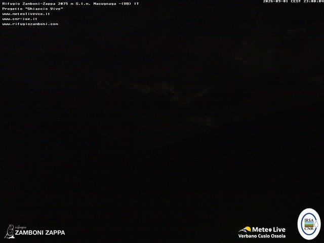 view from Rifugio Zamboni on 2026-09-01