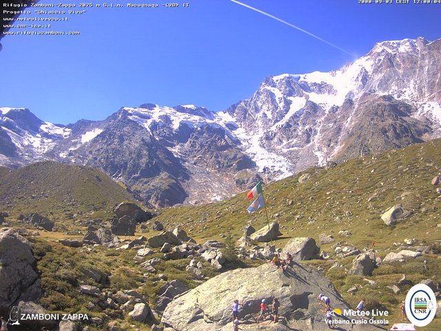 view from Rifugio Zamboni on 2026-09-03