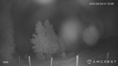 view from Never Summer Cam on 2025-09-04