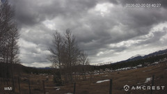 view from Never Summer Cam on 2026-03-02