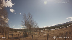 view from Never Summer Cam on 2026-03-05