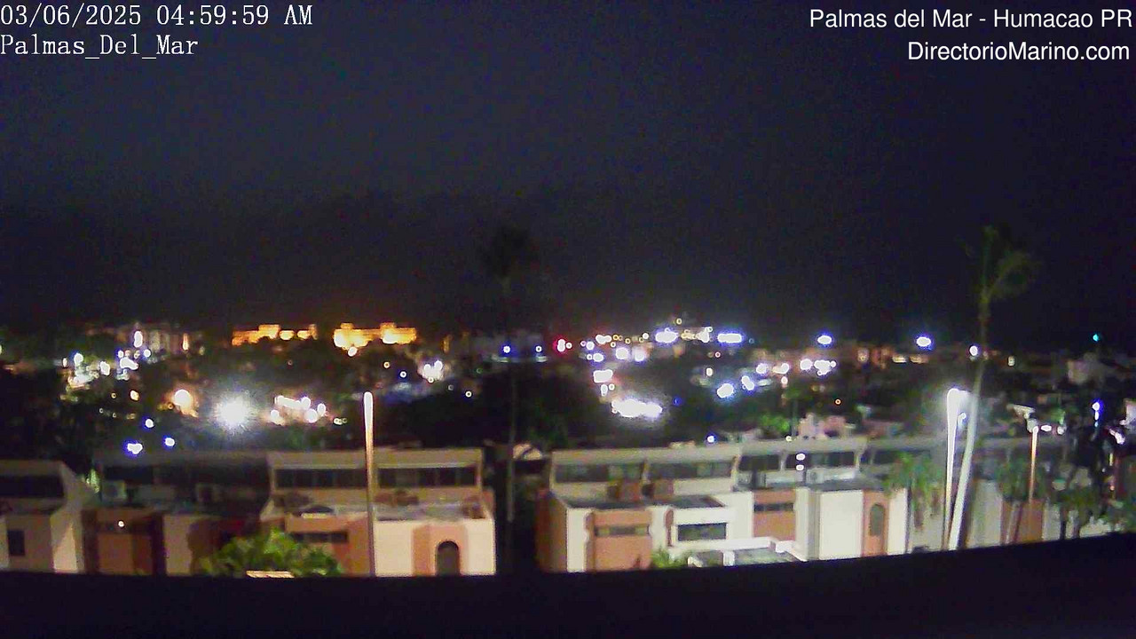 time-lapse frame, PalmasDelMar webcam