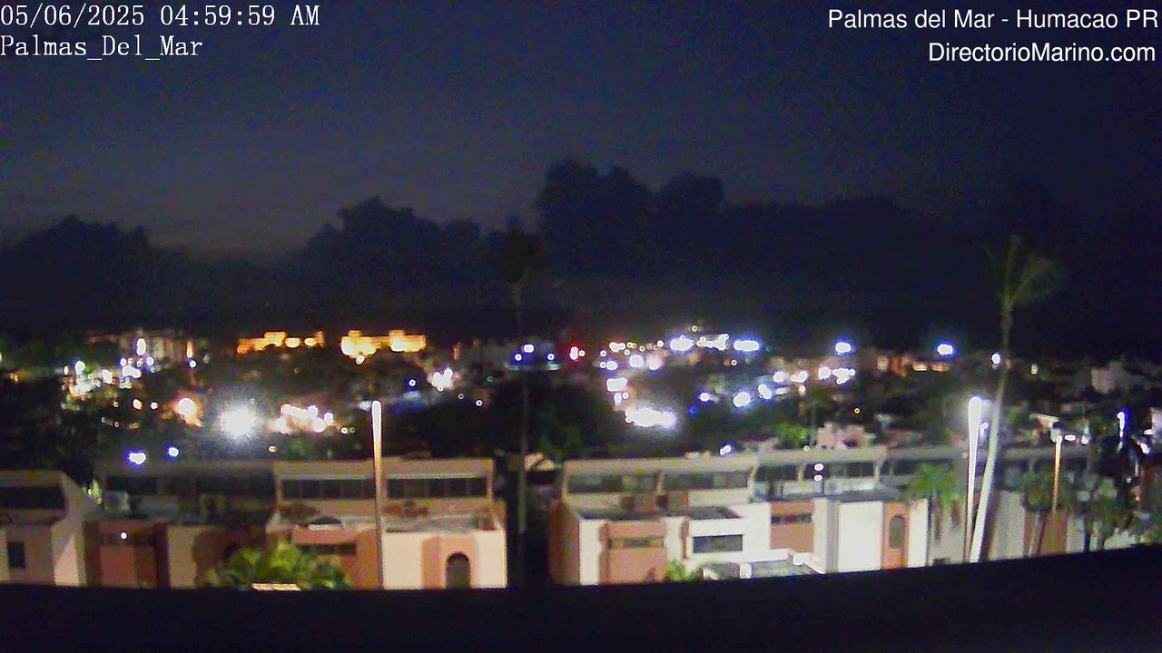time-lapse frame, PalmasDelMar webcam