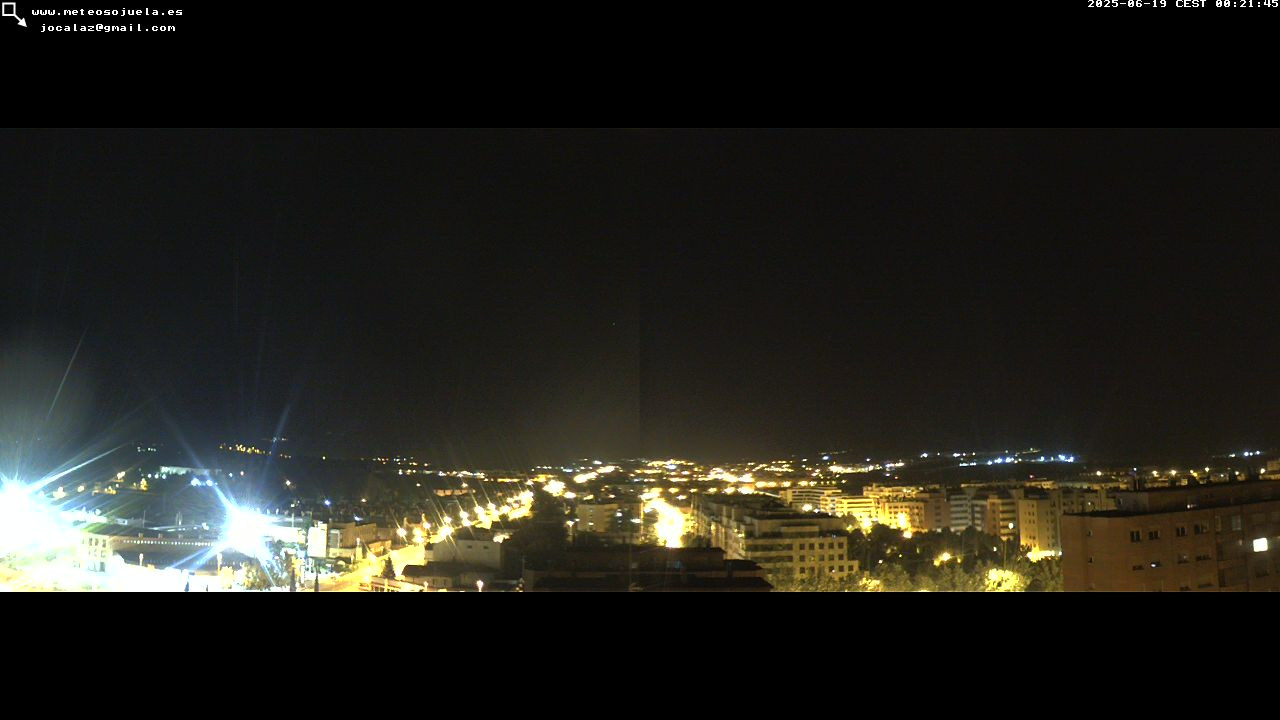 time-lapse frame, LOGROÑO SUR Iregua webcam