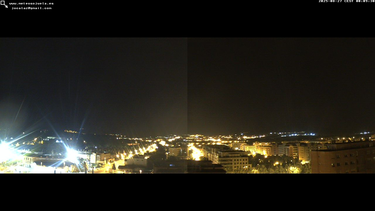 time-lapse frame, LOGROÑO SUR Iregua webcam
