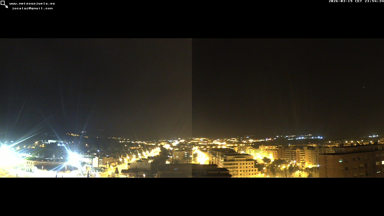 time-lapse frame, LOGROÑO SUR Iregua webcam