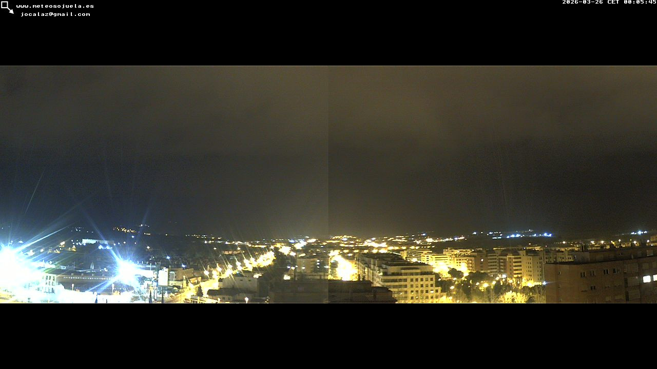 time-lapse frame, LOGROÑO SUR Iregua webcam