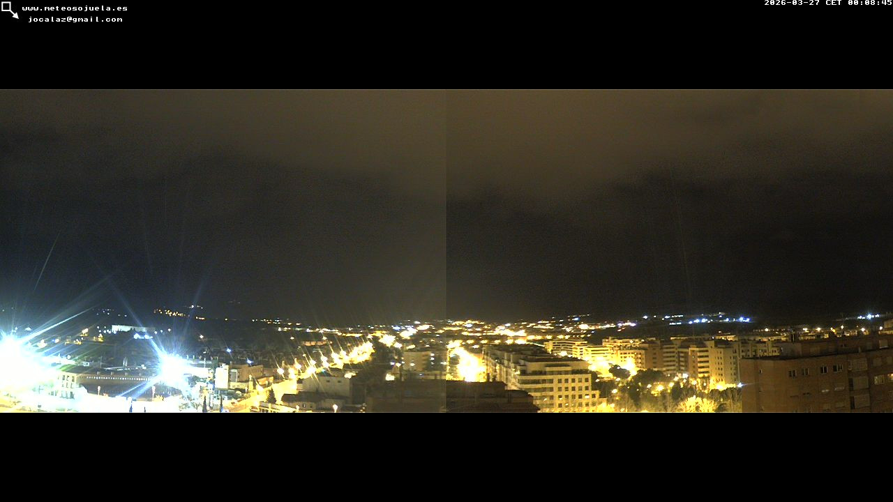 time-lapse frame, LOGROÑO SUR Iregua webcam