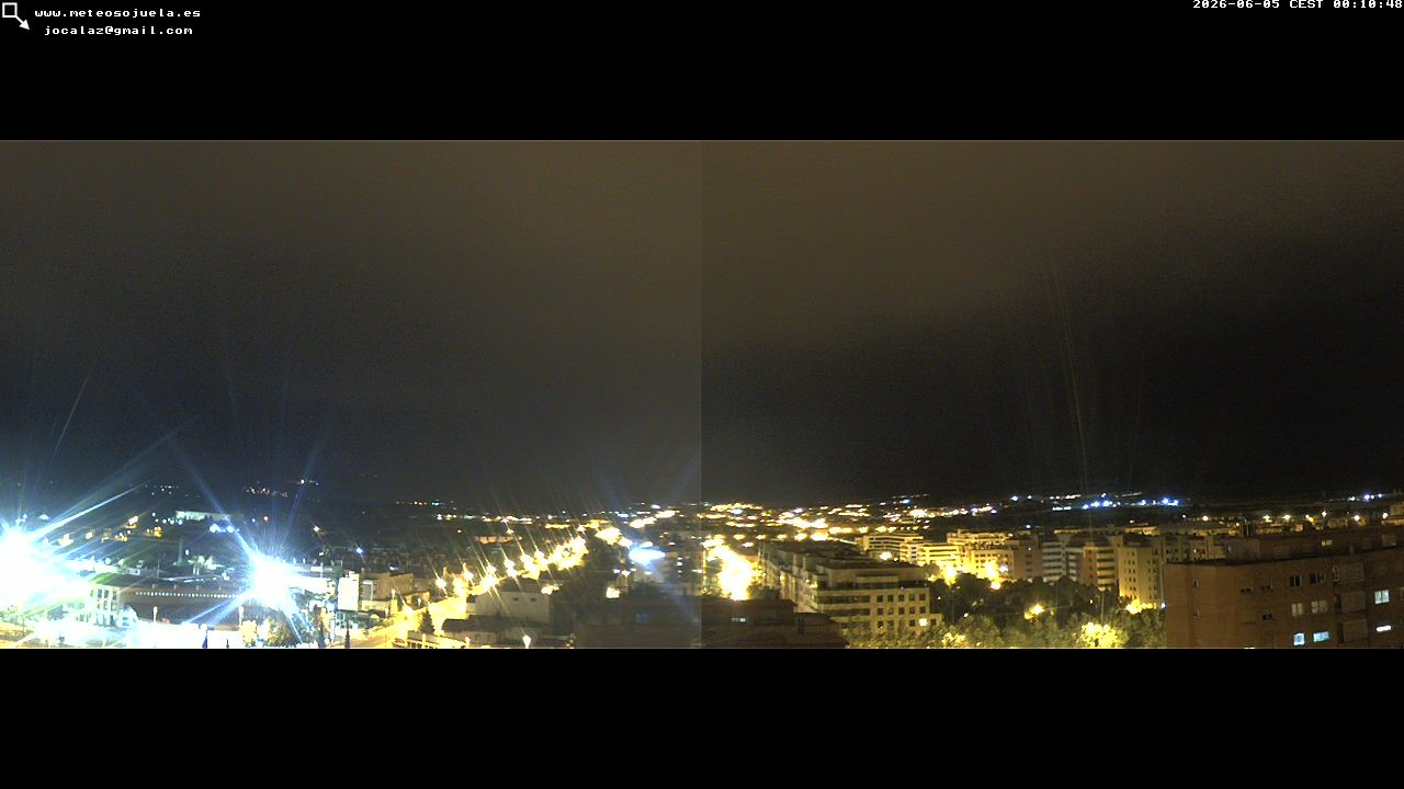 time-lapse frame, LOGROÑO SUR Iregua webcam