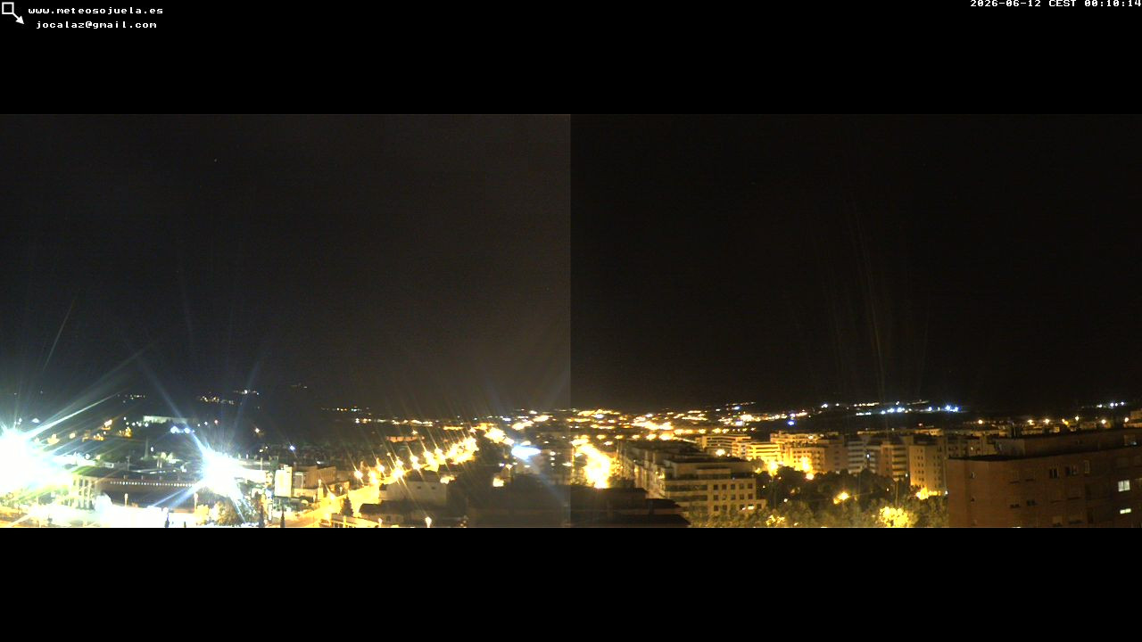 time-lapse frame, LOGROÑO SUR Iregua webcam