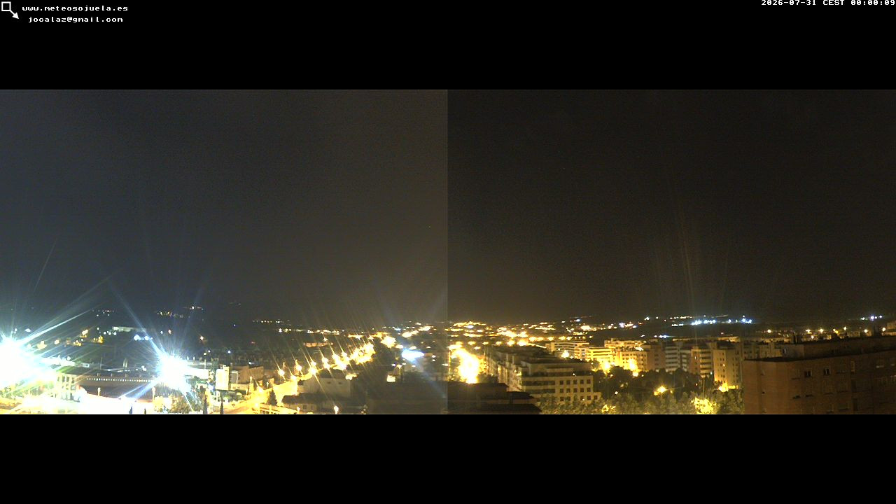 time-lapse frame, LOGROÑO SUR Iregua webcam