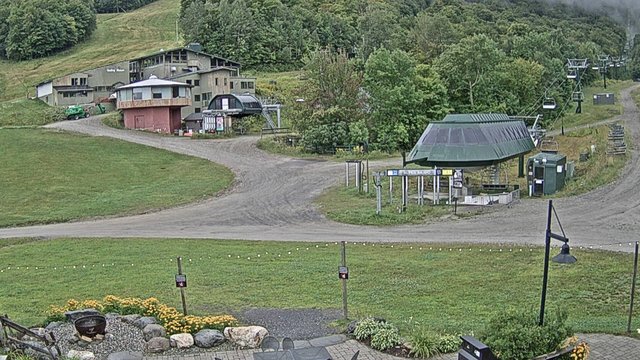 view from Sugarbush Bravo Lift on 2026-08-23