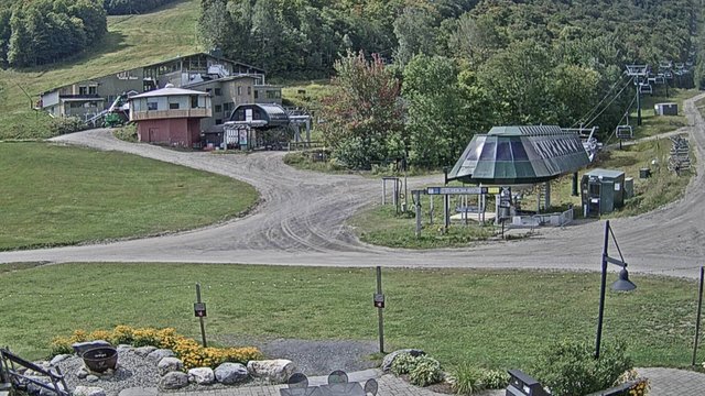 time-lapse frame, Sugarbush Bravo Lift webcam