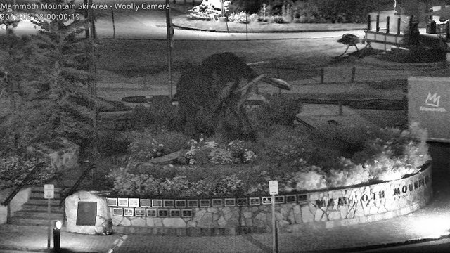 time-lapse frame, Mammoth Main Lodge Woolly webcam