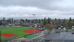 view from Sandpoint Online - Schweitzer Mountain on 2026-04-13